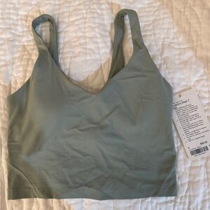 Lululemon Athletica Olive Green Sports Bra